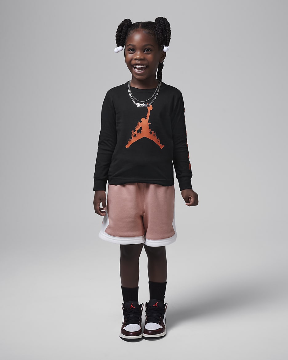 Jordan Paris Saint Germain Big Kids Brooklyn Fleece Graphic Shorts. Nike
